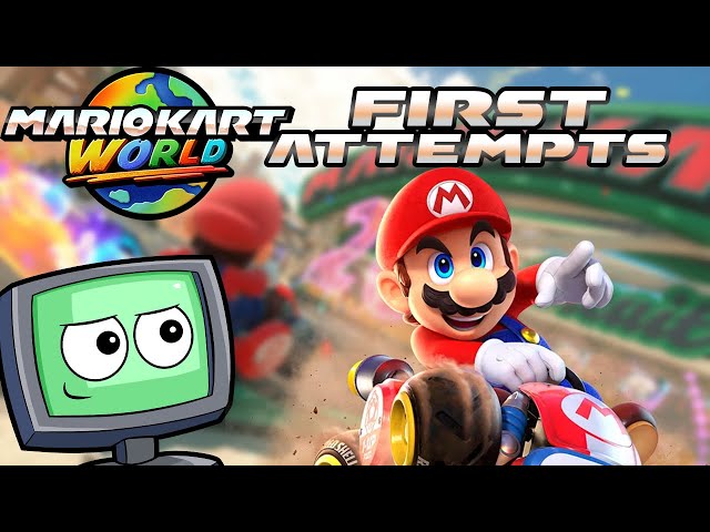 FIRST PLAY OF MARIO KART WORLD!!!!