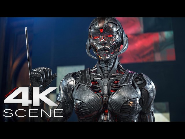 White Vision Vs Jocasta (2026) Fight Scene | VisionQuest Clip 4K