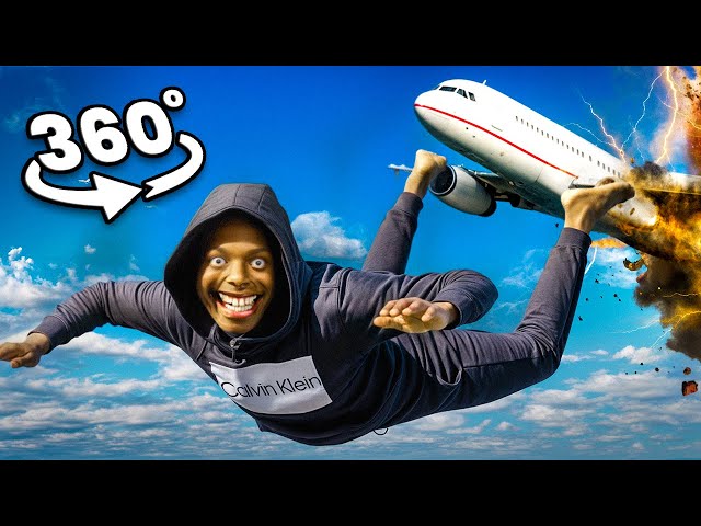 360° Flight 61 | Meme’s Mid-Air Chase (Scary VR 360° Video)