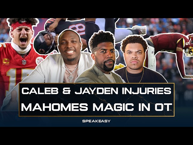 Acho, Shady & Carebear React To Chiefs Vs Colts, Caleb & Jayden’s INJURIES, Eagles SURVIVE & MORE!