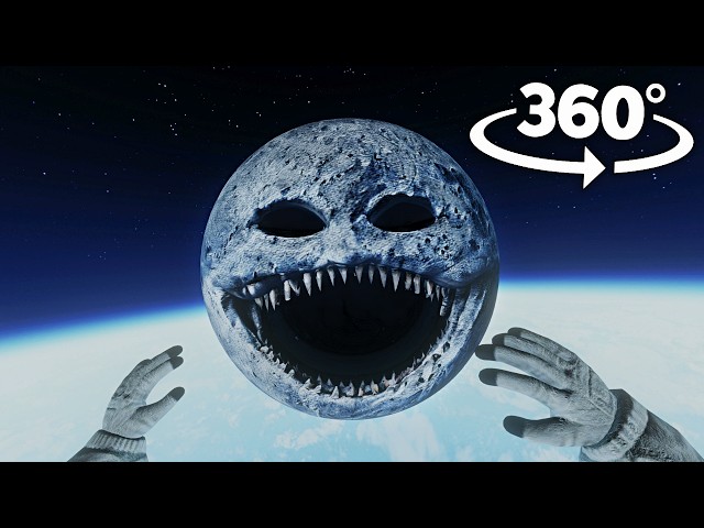 360° The Moon Woke Up ANOMALY | VR 4K