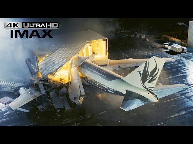 Tenet 4K HDR IMAX | Plane Crash