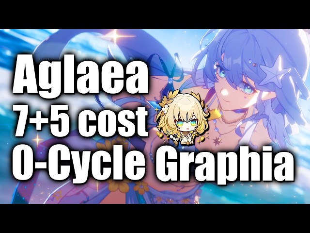 【HSR】Aglaea 7+5 cost 0-Cycle StarWard Graphia without RMC | MoC 4.6