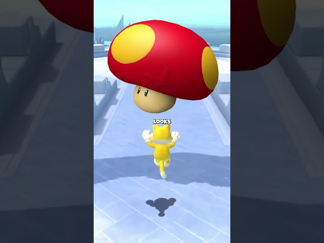 Super Mario 3D World's Unused Giga Mushroom