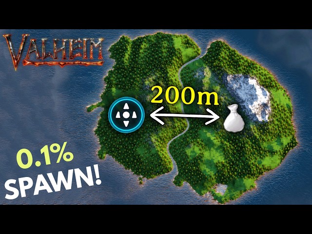 Top 5 RAREST Seeds in Valheim 1.0!