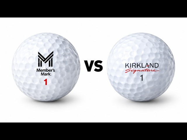 Members Mark Vs Kirkland Signature Golf Ball Review | The Battle of the Grocers