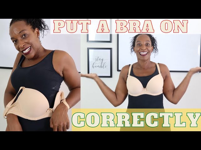 How to put a Bra on! Bra fitting guide and the best way to put on bras! Bra Fit & Bra fitting Tips