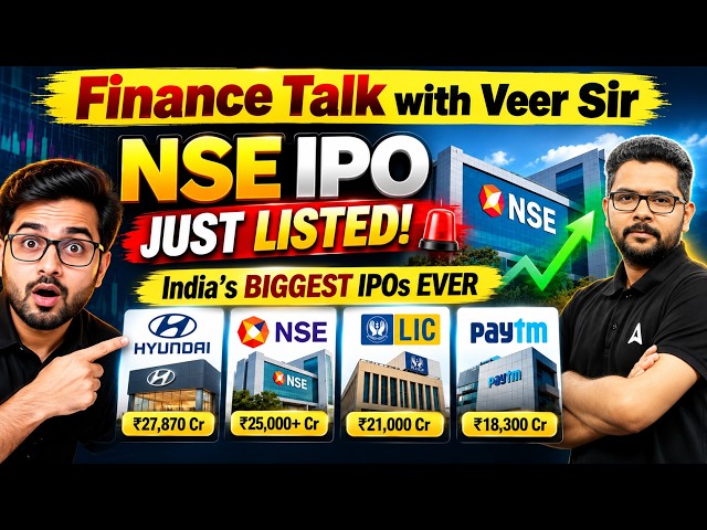 NSE IPO Just Listed Analysis | Biggest Indian IPOs Explained | By Veer Ashutosh