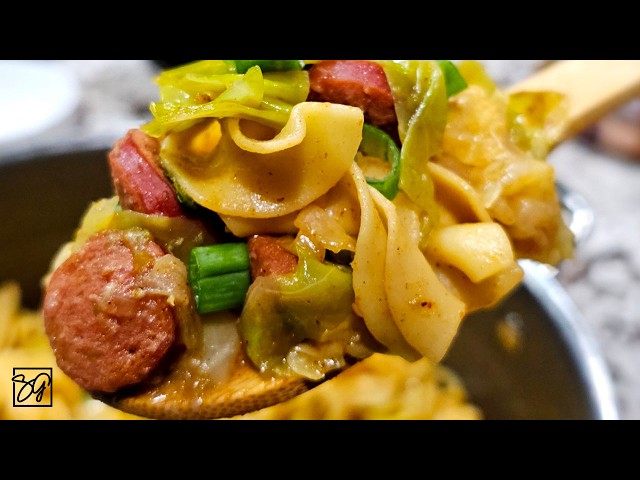 Classic Cajun Cabbage: A Must-Try Recipe with Egg Noodles!