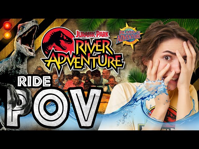 Jurassic Park River Adventure POV 2024 - Universal Studios Orlando