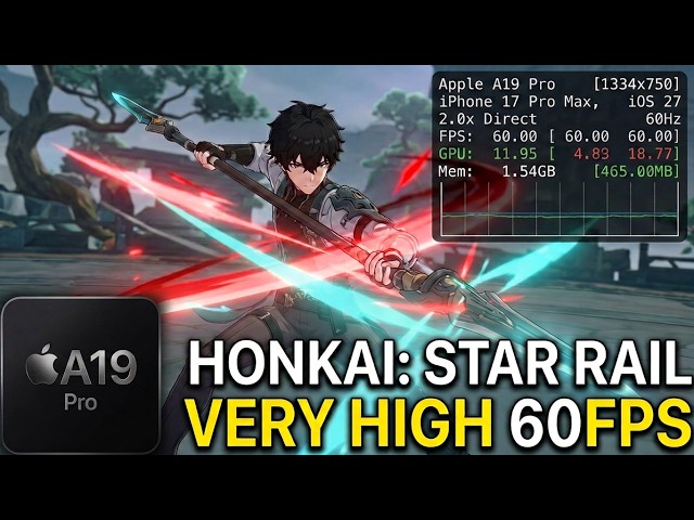 iOS 26 vs 27 | Honkai: Star Rail | iPhone 17 Pro Max