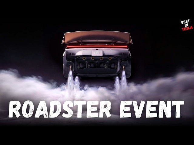 Full Tesla Roadster event 🤯