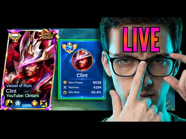 🔴[SHORTS] TOP GLOBAL CLINT GAMES - MYTHICAL IMMORTAL RANKED! Mobile Legends | #shorts #live #mlbb