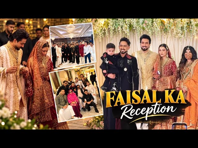 Faisal's Reception Vlog | Adnaan07