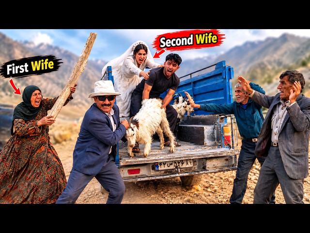 Amir & Second Wife Attack Sheep Buyer! / Abolfazl’s Savage Fight & Zohreh’s Daily Life