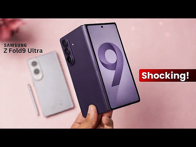 Samsung Galaxy Z Fold 9: Samsung's Secret Weapon Against Apple!