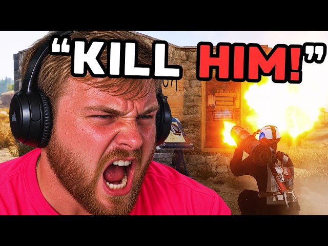 Online Raiding ANGRY Rust Streamer Duo
