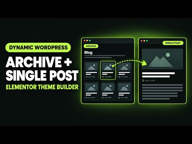 How to design post archieve and single post page in wordpress | Dynamic content explained