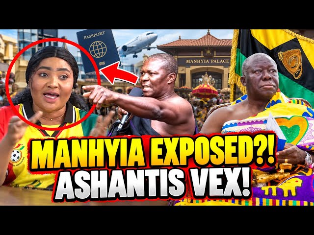ASHANTIS VEX! 😡 NDC LADY DRAGS MANHYIA INTO WORLD CUP VISA SCANDAL! 😱
