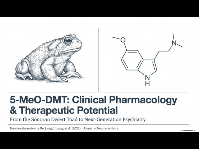 5-MeO-DMT Explained: The Psychedelic Toad and Mental Health (Reckweg et al., 2022)