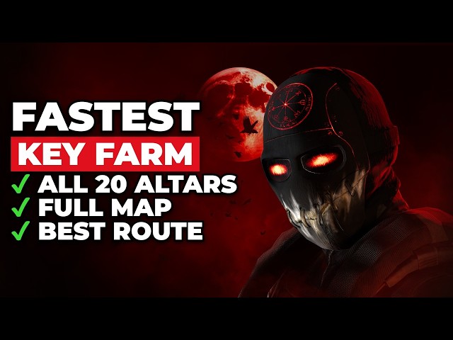 Best Way to Farm Red Moon Unleashed! All 20 Altars Map (The Division 2)