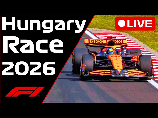 🔴F1 LIVE - HUNGARY RACE - Commentary + Live Timing