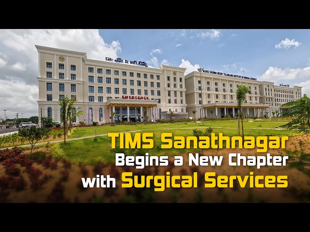 TIMS Sanathnagar Begins a New Chapter with Surgical Services | Megha Engineering