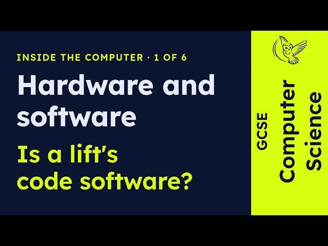 GCSE Computer Science - Hardware and software | Inside the computer 1/6 (2026/27 exams)