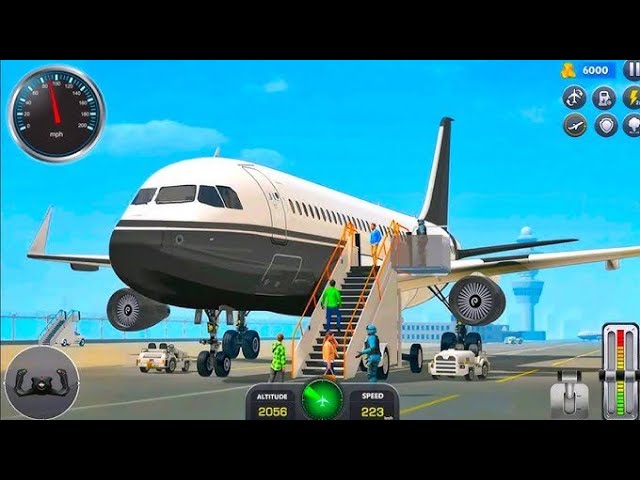 Flight Airplane City Pilot Simulator - Boeing Emergency Landing Goes Wrong 🚨✈️ (Android Gameplay)
