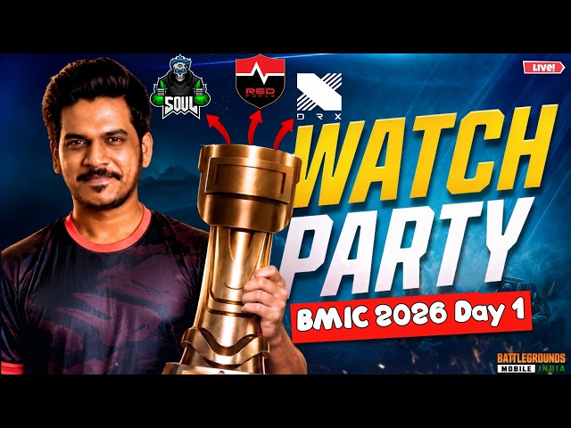 [WATCHPARTY] BMIC 2026 | Day 1 | Full Analysis | iQoo Soul Trophy! #forthecrown