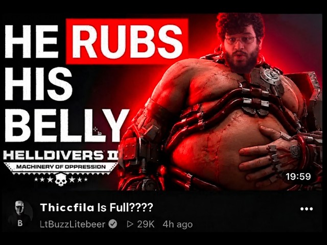 He Is Full???