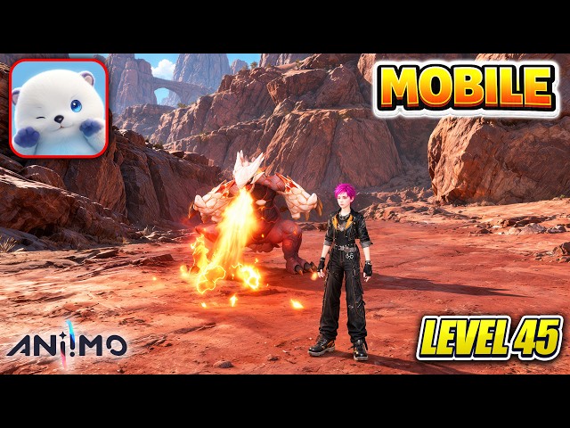 Aniimo Mobile - Reached Level 45! 🔥 High-Level Gameplay (iOS / Android)