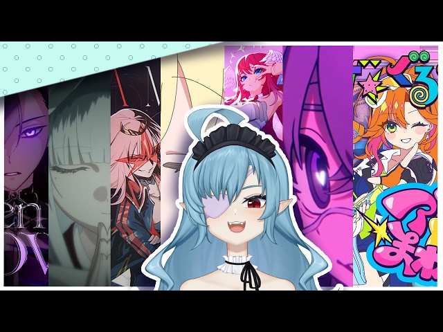 VTuber reacts to Hololive Songs & Covers "Omen of Crows / Abyssal Hymn / Libera Me From Hell / ..."