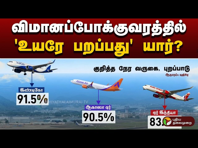 விமானப்போக்குவரத்தில் 'உயரே பறப்பது' யார்? | Airlines | Flight