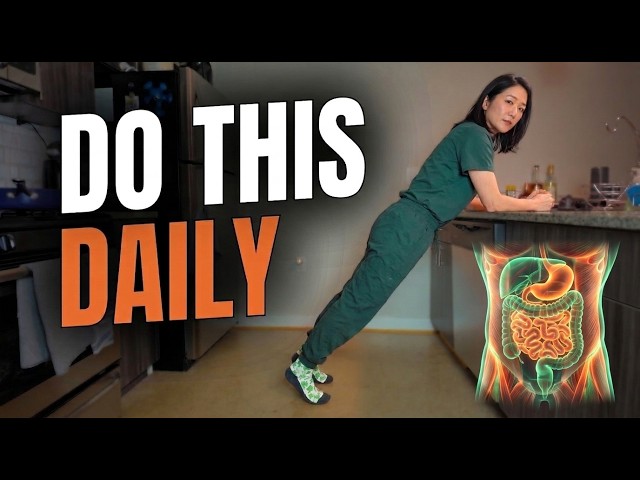 4 Easy Exercises That Repair 95% of Your Gut Health | Dr. Leana