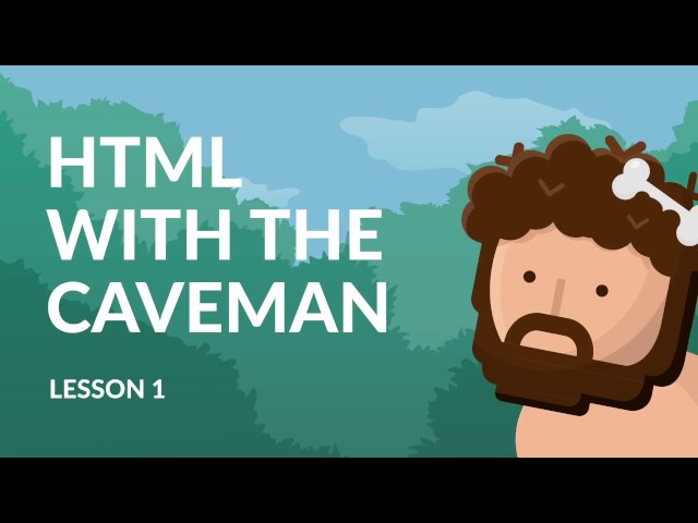 (1/3) HTML coding for kids and caveman - HTML, Title and Tags