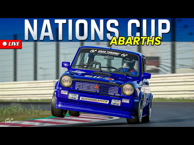 🔴 Gran Turismo 7 LIVE | Last Round Of Nations Cup In The Abarth!