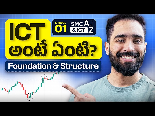 Institutions ఎలా ఆలోచిస్తారో నేర్చుకోండి | What is ICT in Trading | SMC atoz  EP01