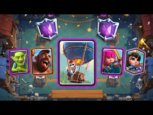 TOP LADDER + UC PUSH WITH EVO ELITEBARBARIANS LOGBAIT FREEZE
