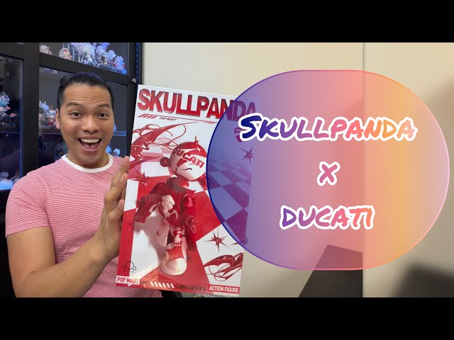 SkullPanda X Ducati || Unboxing: Popmart SkullPanda Ducati Action Figure Collab || IMDEXSTAR YU
