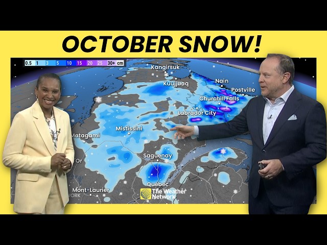 October snow? Dipping temperatures bring chance of wintery weather | #WeatherAM