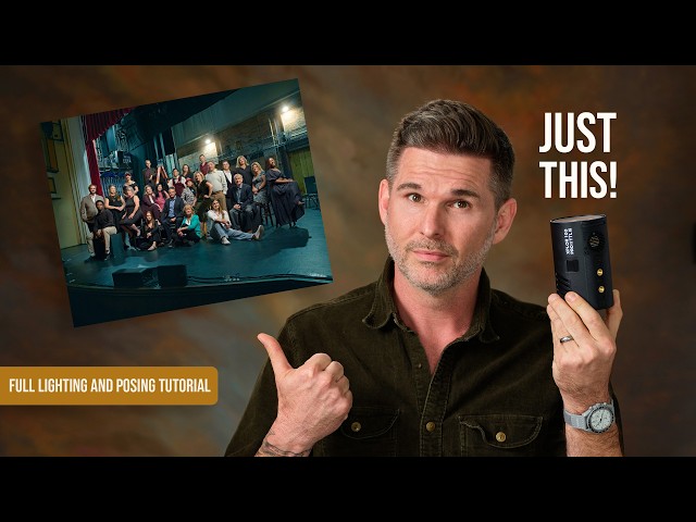 How to Photograph a Large Group: 23 People, One Flash with Gary Hughes