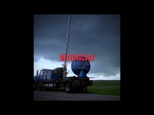 Meteorology or meteorology? #meteorology #stormchasing #tornado