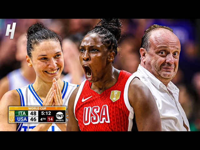 FINAL 5 MINUTES 😱 USA vs Italy 🔥 FIBA Women's Basketball World Cup 2026