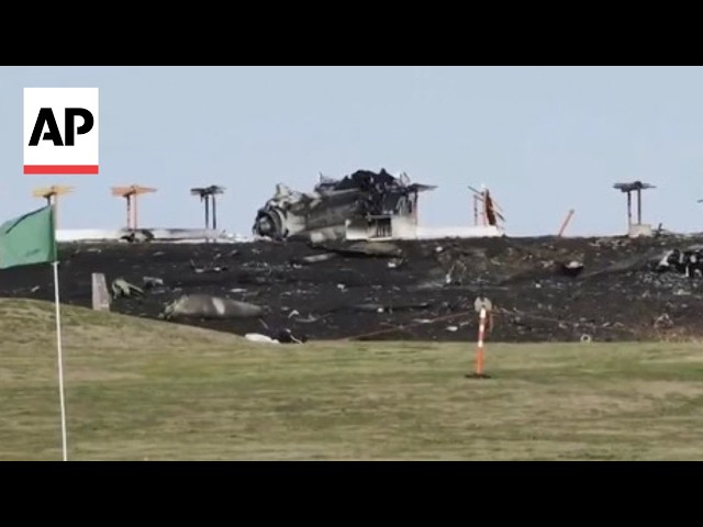 US military plane crashes near a US air base in Germany