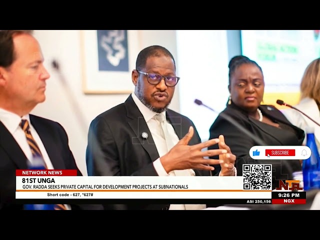 Private Capital: Radda Urges States to Honour Funding Obligations