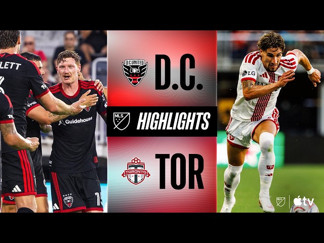D.C. United vs. Toronto FC | Full Match Highlights | Stoppage Time Game-Winner!