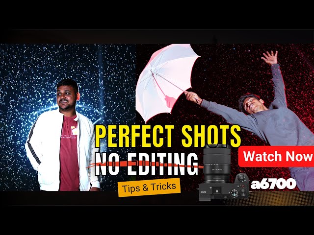360°Cmax shot in rain | Godox v100 Speed Light | Result in Instagram
