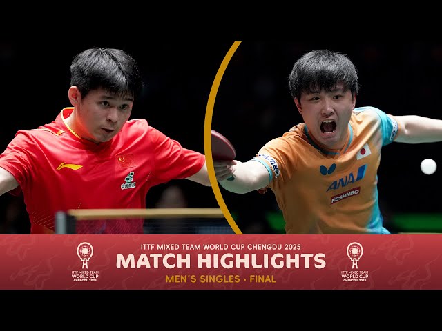Lin Shidong vs Tomokazu Harimoto | Final - ITTF Mixed Team World Cup 2025
