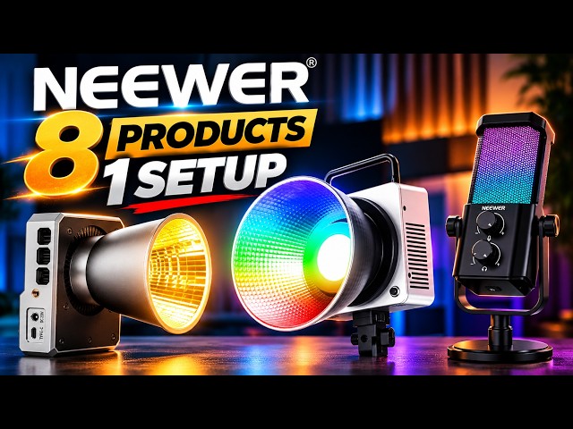 I Built a Complete Creator Setup with 8 NEEWER Products